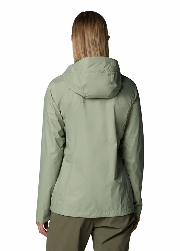 Arcadia II Yeşil Kadın Yağmurluk - Görsel 3