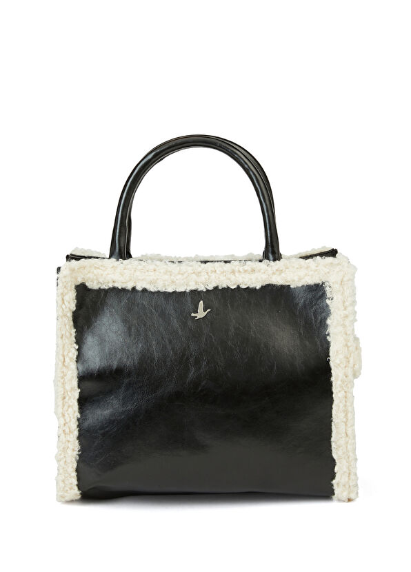 Beymen Club Siyah Çerçeve Detaylı Kadın Çanta - 1