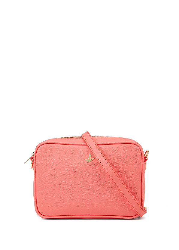 Beymen Club Nar Çiçeği Logolu Kadın Omuz Çantası - 1