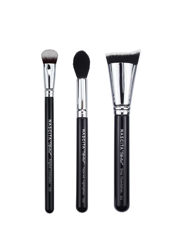 Nascita The Artist Premium 3-Piece Makeup Brush Set NASBRUSHSET174 - 1