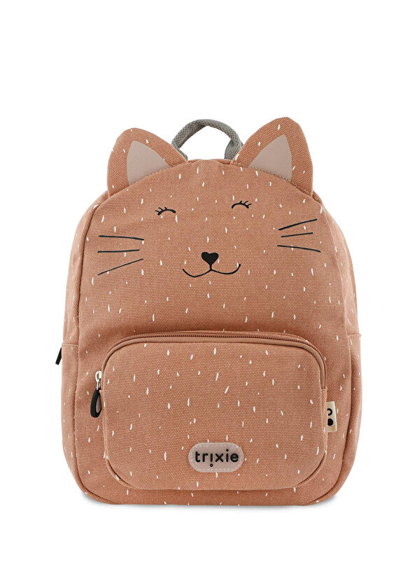 Trixie Mrs.Cat Backpack Pink Unisex Kids School Bag - 1