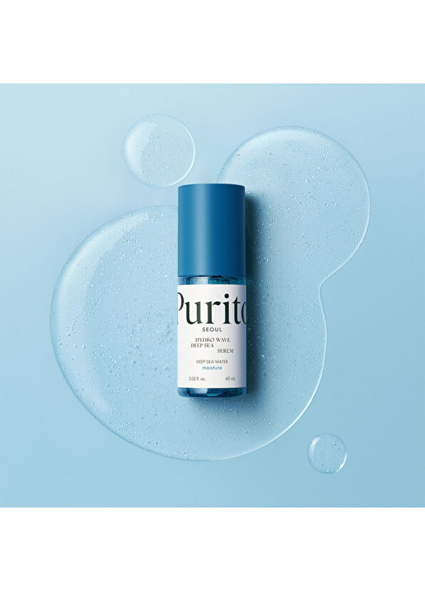 Purito Hydro Wave Deep Sea Serum Yoğun Nemlendirici ve Stres Karşıtı Derin Deniz Serumu 60ml - 2