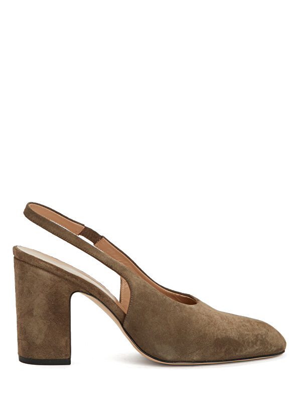 Beymen Club Vizon Süet Topuklu Ayakkabı - 1