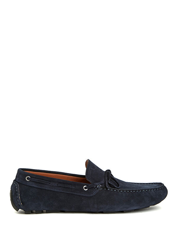 Beymen Club Navy Blue Men's Suede Loafer - 1