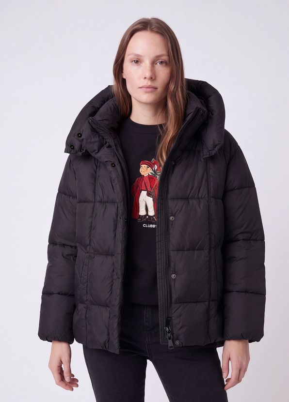 Beymen Club Black Hooded Puffer Jacket - 3