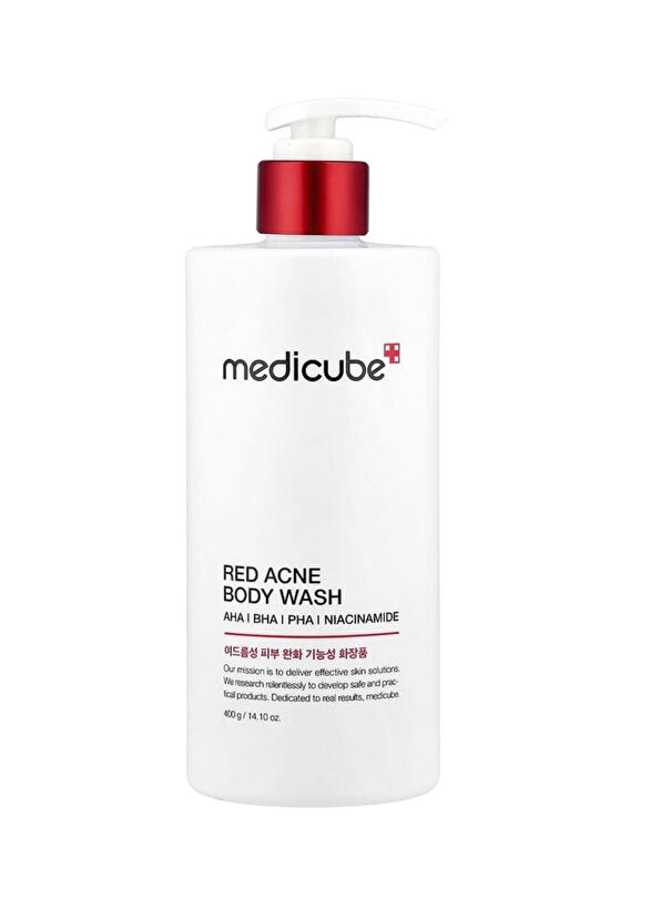 Medicube Red Acne Body Wash 2.0 Akne Karşıtı Arındırıcı Vücut Temizleme Jeli 400 ml - 1