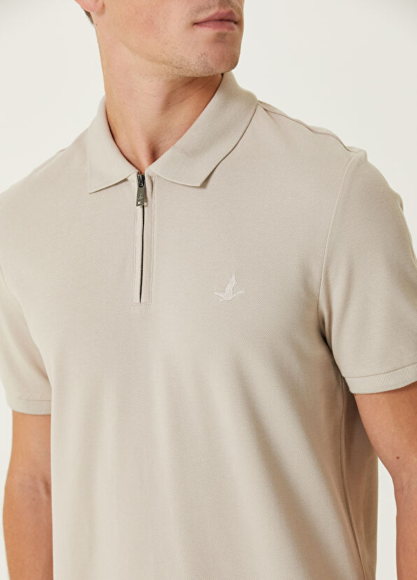 Beymen Club Comfort Fit Vizon Polo Yaka T-shirt - 4