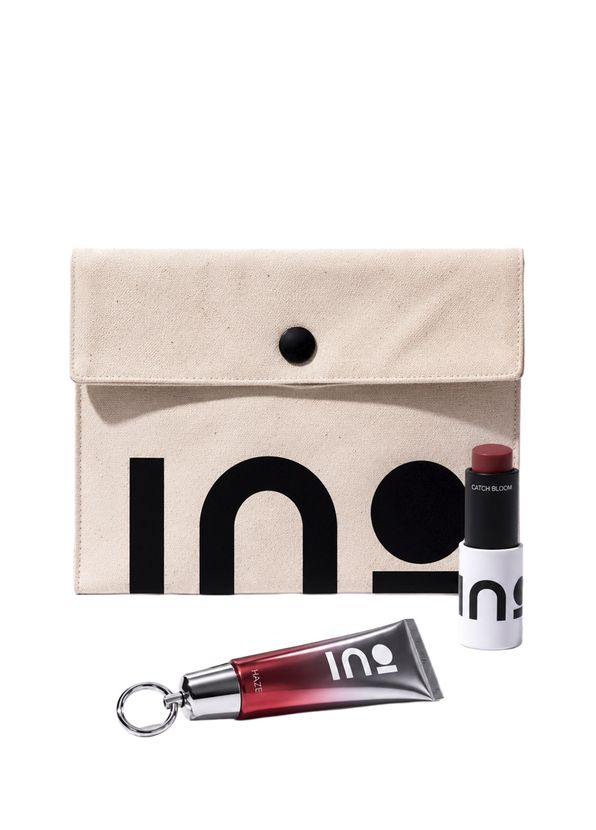 INO Beauty Scarlet Haze Lip Combo Stick Ruj Allık 4,5 gr ve Nemlendirici Lip Balm 15 ml Makyaj Seti - 1