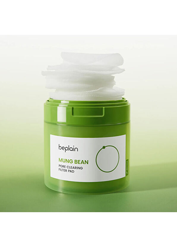 Beplain Mung Bean Maş Fasulyesi Gözenek ve Siyah Nokta Arındırıcı Tonik Ped 180 ml - 4