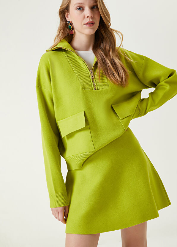 Beymen Club Sarı Mini Etek - 2