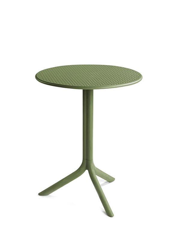 Nardi Step Yeşil Yuvarlak Bahçe Bahçe Masası - 1