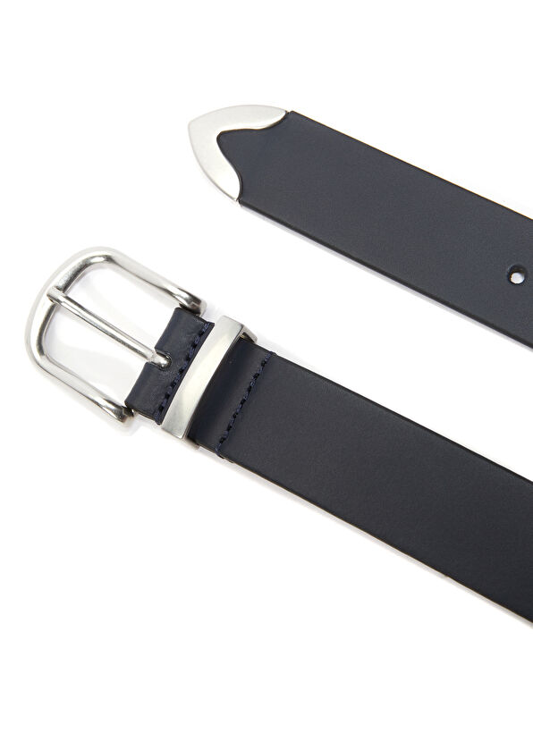 Beymen Club Brown Buckle Men's Nubuck Belt - 2