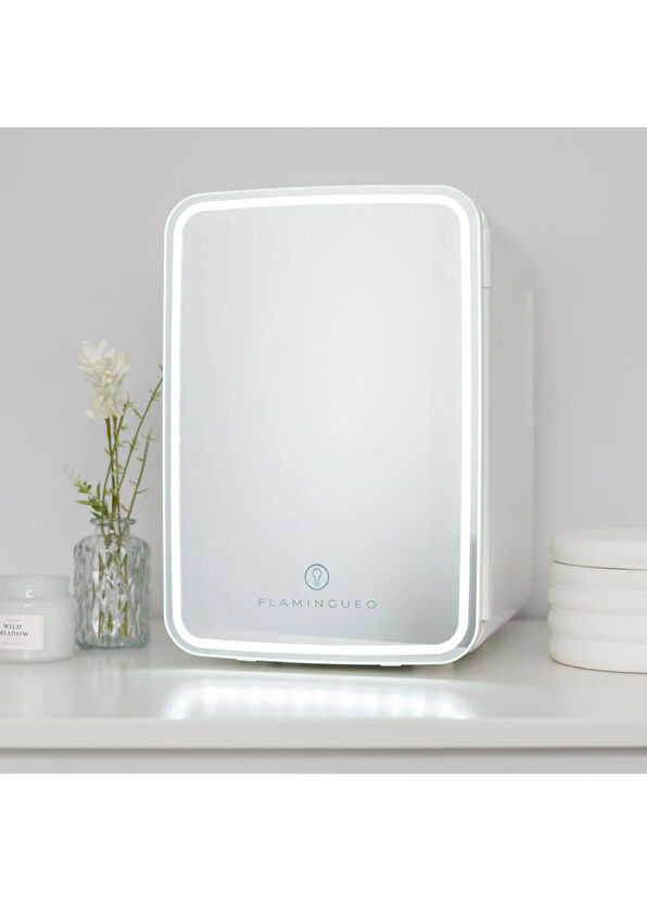 Flamingueo Grimmy Taşınabilir Aynalı ve Ledli Kozmetik Dolabı 10 lt - 2