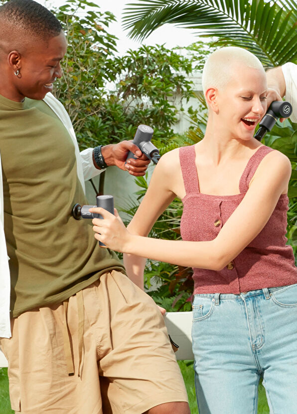 SKG F3 Gri Tüm Vücut Masaj Tabancası - 4