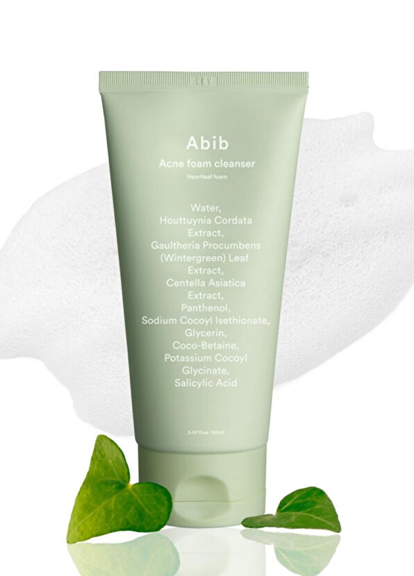 Abib Acne Foam Cleanser Heartleaf Foam Anti-Acne Facial Cleansing Foam 150 ml - 2