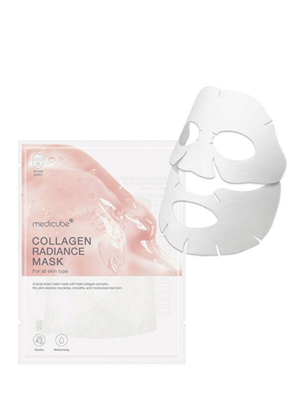 Medicube Collagen Lifting Mask Nemlendirici & Lifting Etkili Üç Çeşit Kolajenli Yüz Maskesi 20 gr - 1