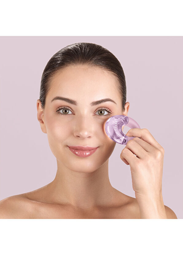 Geske Cool & Warm Eye Massager Pembe 7'si 1 Arada Serin ve Sıcak Göz Masaj Aleti  - 4