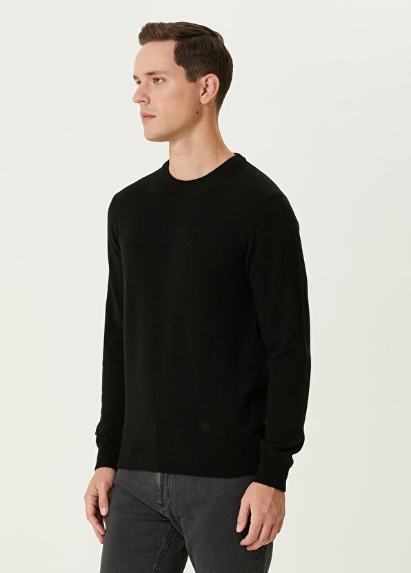Beymen Club Black Cashmere Sweater - 4