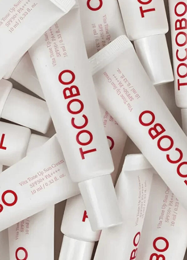 Tocobo Vita Tone Up Sun Cream SPF50+ PA++++ Ton Eşitleyici Güneş Kremi 10ml - 2