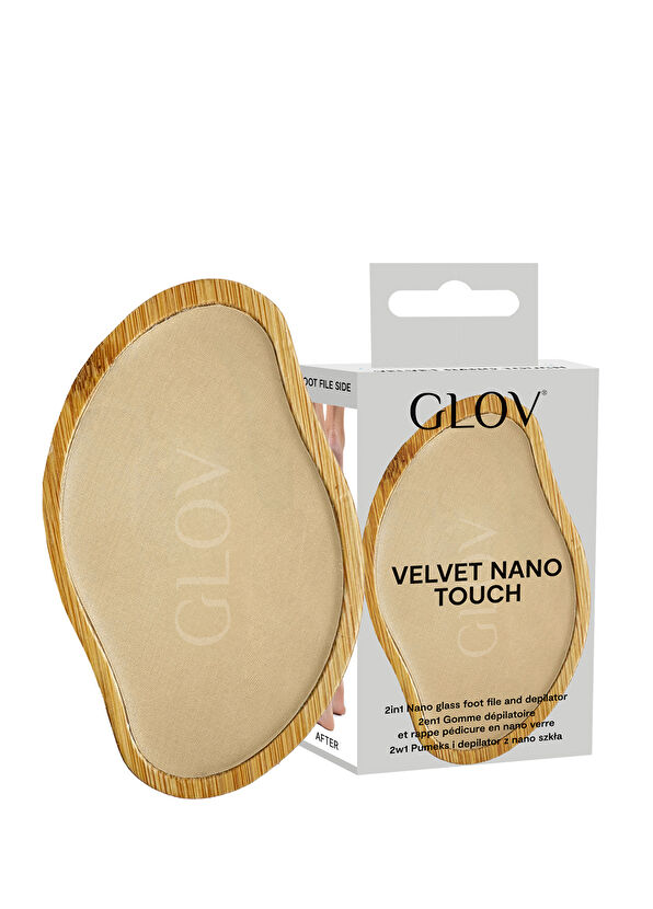 Glov Velvet Nano Touch - Foot File Wooden - 1