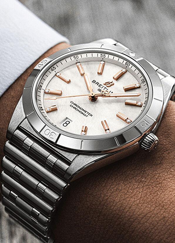 Breitling Chronomat Automatic 36 Kadın Kol Saati - 4