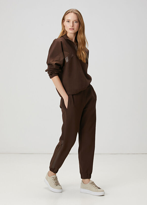 Beymen Club Brown Piping Detailed Sweatpants - 1