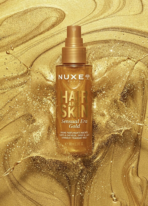 Nuxe Hair & Skin Sensual Era Gold Pearlescent Hair and Body Spray 100 ml - 3