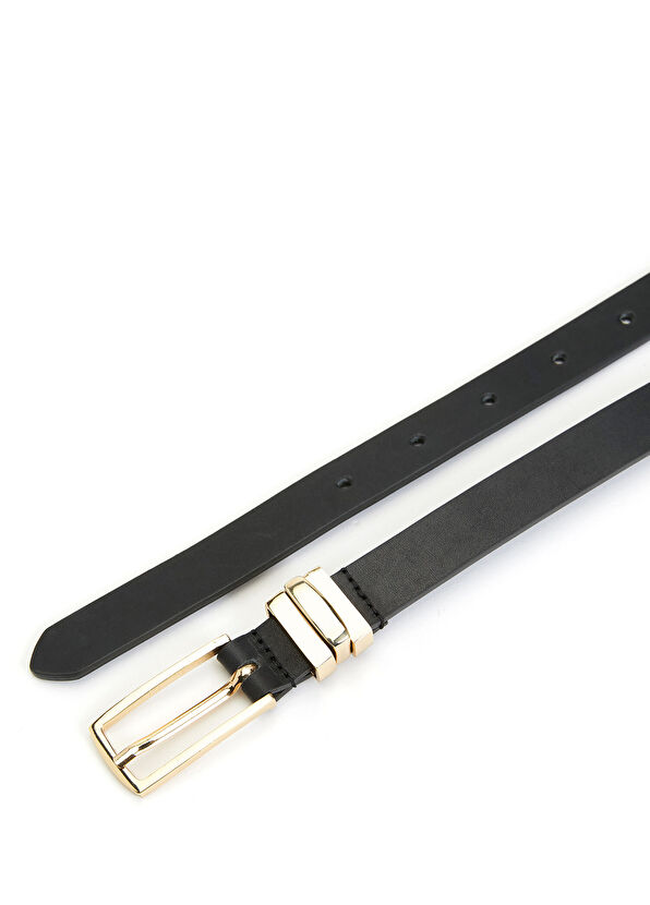 Siyah Kadın Deri Kemer - Görsel 3