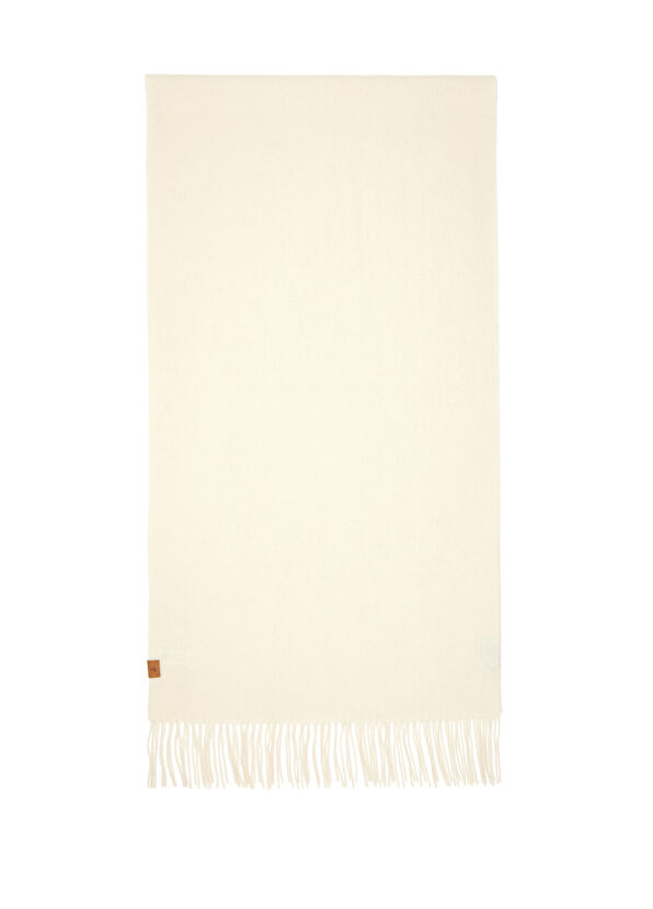 Beymen Club Ecru Women's Cashmere Blend Wool Scarf - 1