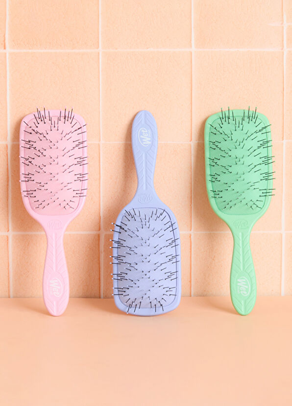 Wet Brush Go Green Paddle Detangler Yeşil Kalın Telli Saçlar İçin Geniş Saç Fırçası - 4