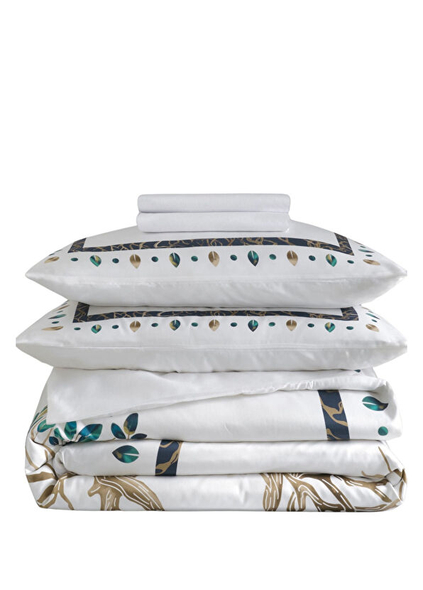 Remember Design Cherx Yggdrasill Desenli Pamuk Saten King Size Nevresim Takımı 240 x 260 cm - 1