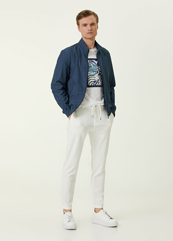 Beymen Club Indigo Gofre Dokulu Mont - 2