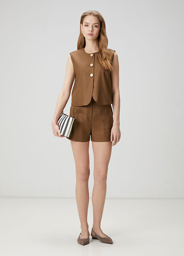 Beymen Club Haki Yelek Formlu Bluz - 3