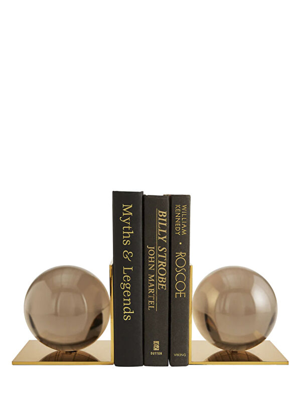 Jonathan Adler Globo Brown Book Holder - 1