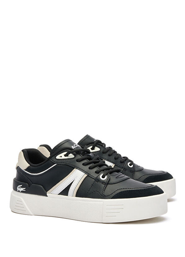 Lacoste Siyah Deri Kadın Sneaker - 2