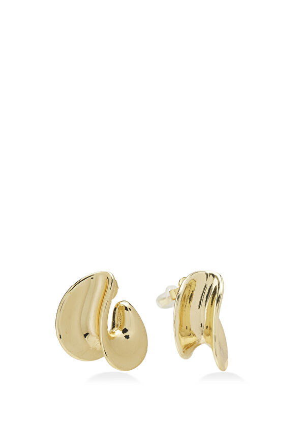 Beymen Club Gold Amorf Kadın Küpe - 2