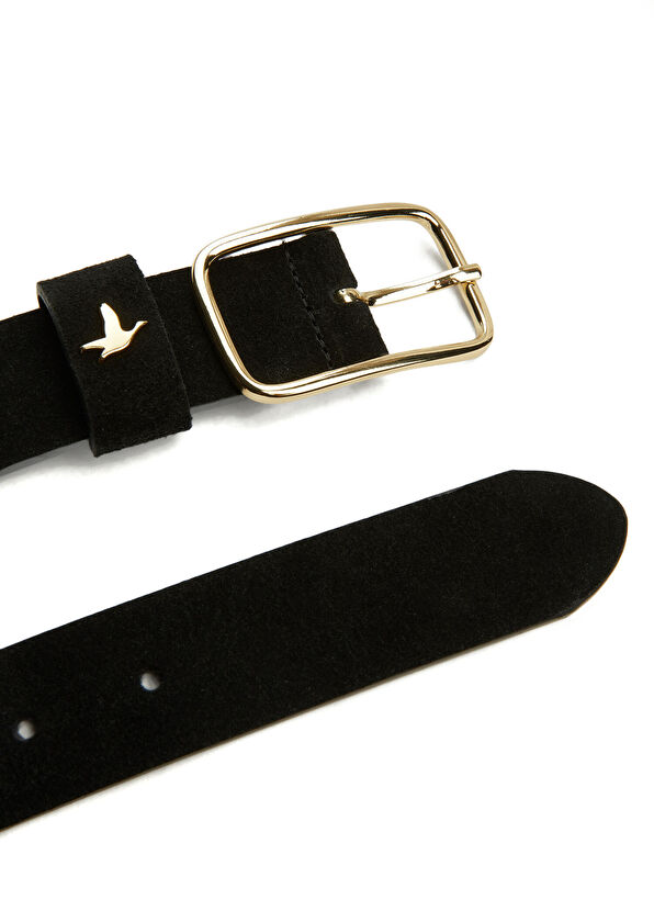 Beymen Club Black Women's Suede Belt - 2
