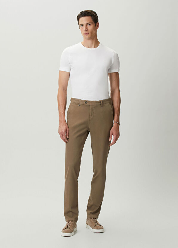 Beymen Club Mink Mini Honeycomb Textured Chino Trousers - 2