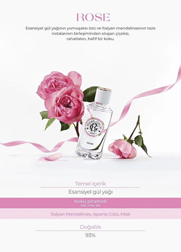 Roger&Gallet Rose EDT 100 ml Kadın Parfüm - 2