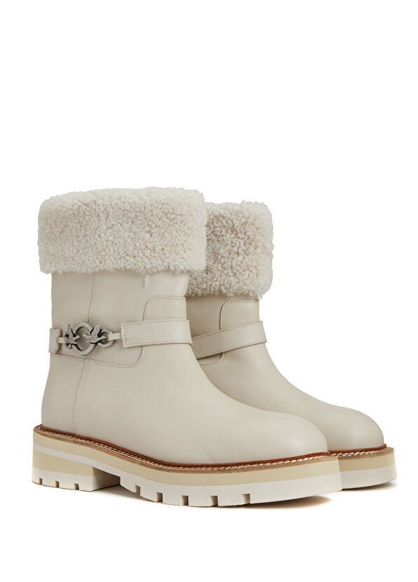 Beymen Club Ekru Kadın Deri Bot - 2