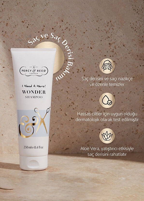 Percy & Reed I Need A Hero! Wonder Canlandırıcı Sülfatsız Şampuan 250 ml - 2