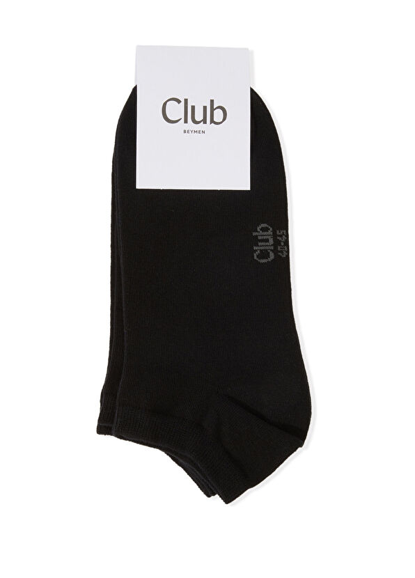 Beymen Club Black Men's 2-Pack Booties Socks Set - 1