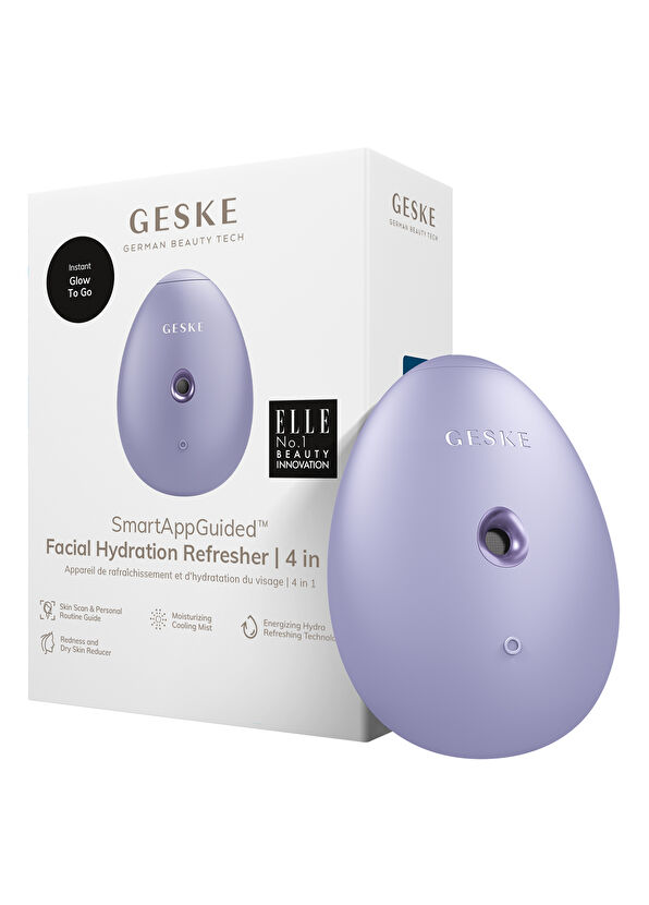 Geske Facial Hydration Refresher Mor 4'ü 1 Arada Yüz Nemlendirici Tazeleyici Cilt Bakım Cihazı - 2