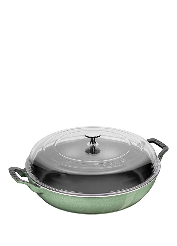 Staub La Cocotte Adaçayı Cam Kapaklı Sote Tenceresi 30 cm - 1