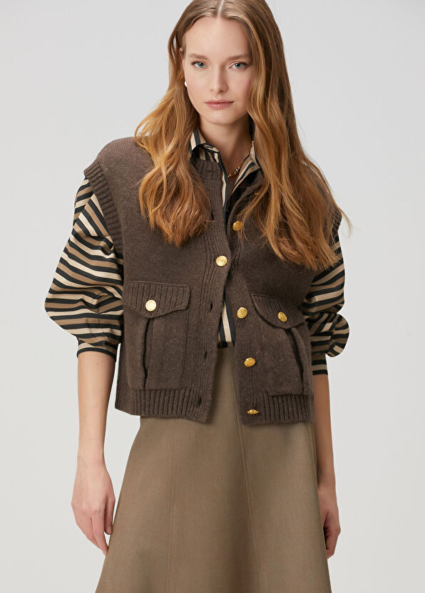 Beymen Club Kahverengi Midi Etek - 2