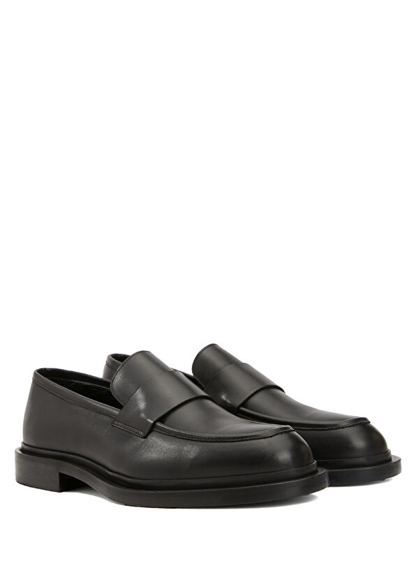 Beymen Club Black Straps Men's Leather Loafer - 2