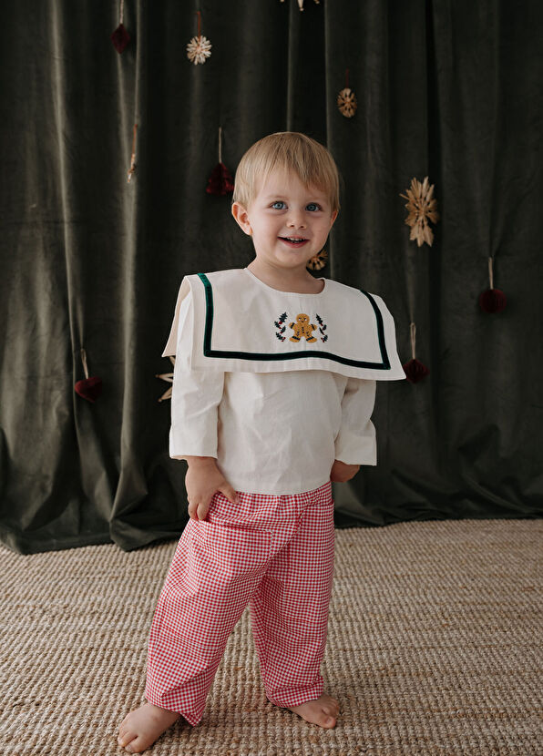 Ilo + Friends Barrel Checky Pants - 3