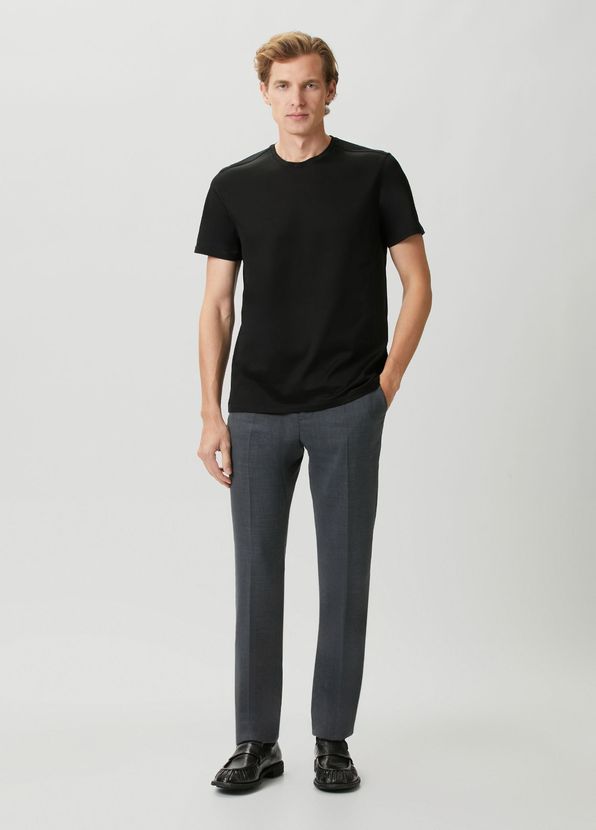 John Varvatos Regular Fit Vero Siyah T-shirt - 2