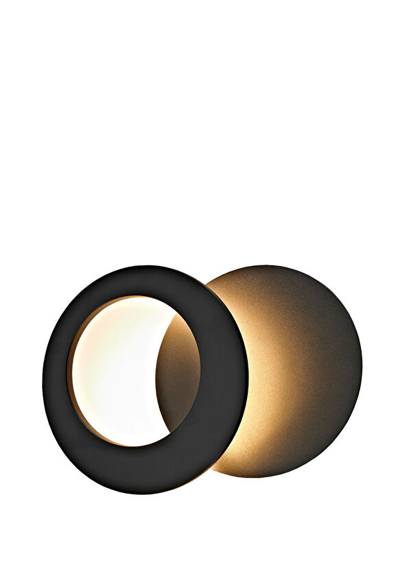 Bakara Collection Toronto Siyah Alüminyum Aplik 26 cm - 1