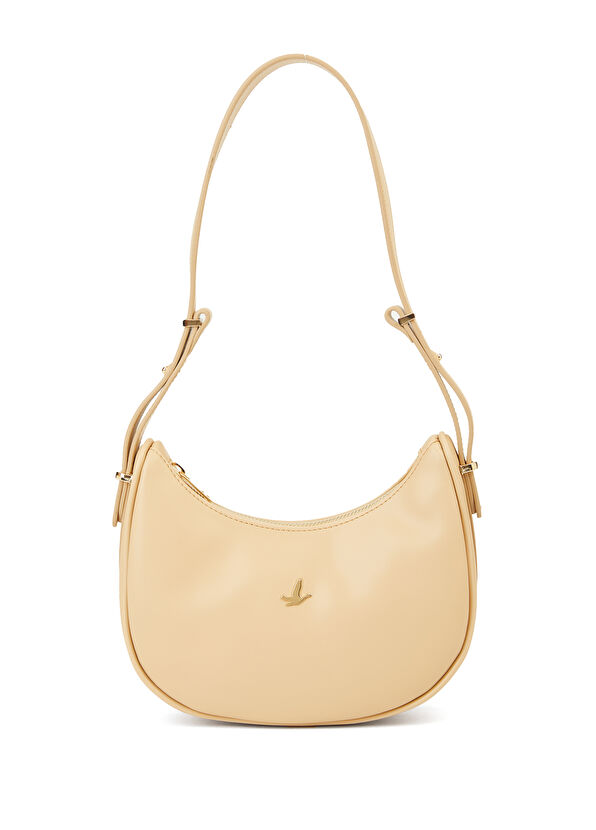 Beymen Club Nude Logo Detaylı Kadın Omuz Çantası - 1